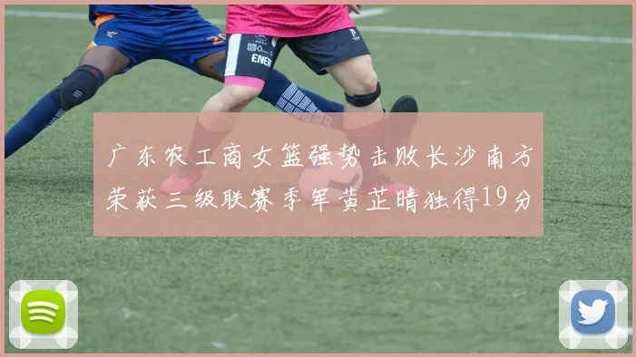广东农工商女篮强势击败长沙南方荣获三级联赛季军黄芷晴独得19分助力胜利